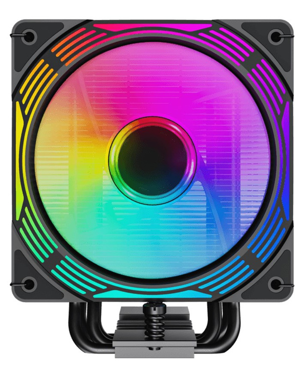 GameMax ICE FORCE BK système de refroidissement d’ordinateur Processeur Refroidisseur d'air 12 cm Noir 1 pièce(s)