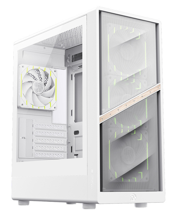 GameMax AERIS 330 MW Mini Tower Blanc