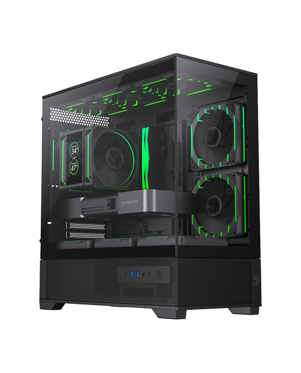 GameMax VISTA 2 MB Mini Tower Noir