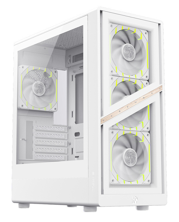 GameMax AERIS 330 GW Mini Tower Blanc