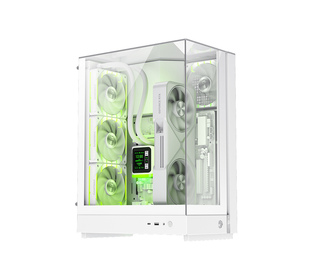 GameMax T20 WH Midi Tower Blanc