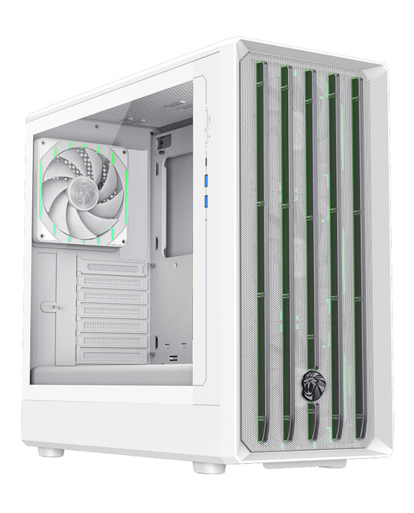 GameMax CLAW 460 WH Midi Tower Blanc