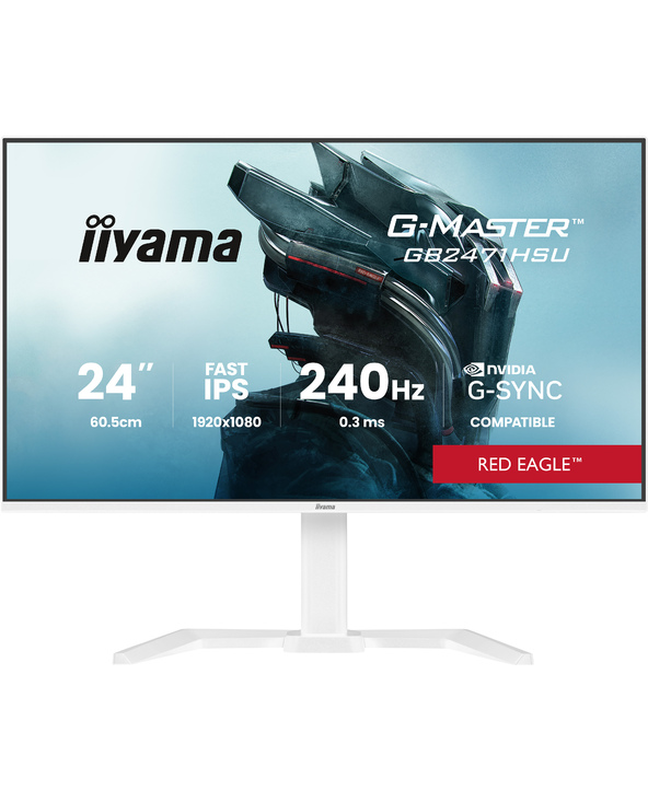 iiyama G-MASTER GB2471HSU-W1 23.8" 0,3 ms Blanc