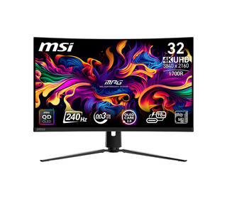 MSI MPG 321CURXDE QD-OLED 31.5" 4K Ultra HD 0,05 ms Noir