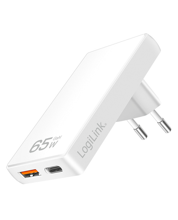 LogiLink PA0368 chargeur d'appareils mobiles Universel Blanc Secteur Charge rapide Intérieure