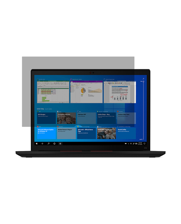 Lenovo 4XJ1U03945 filtre anti-reflets pour écran et filtre de confidentialité 33,8 cm (13.3") Ordinateur portable Filtre de conf