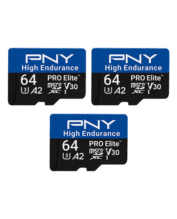 PNY PRO Elite 64 Go MicroSDXC UHS-I Classe 10
