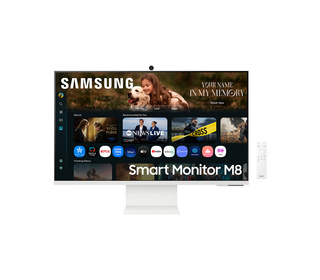 Samsung Smart Monitor M8 M80F 32" LCD 4K Ultra HD 4 ms Blanc
