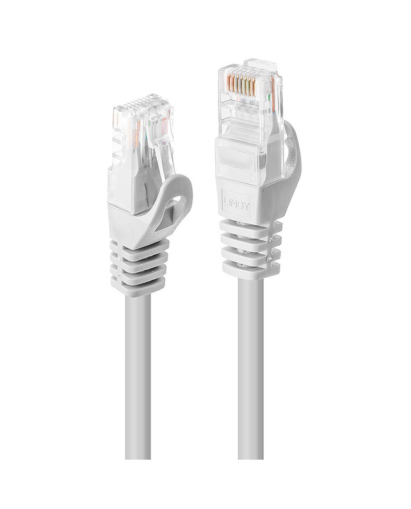 Lindy Câble réseau Blanc Cat.6 U/UTP, 5m