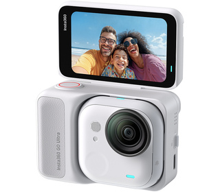 Insta360 GO Ultra Standard White caméra pour sports d'action 4K Ultra HD 25,4 / 1,28 mm (1 / 1.28") Wifi 478 g