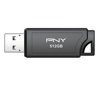 PNY Pro Elite V3 lecteur USB flash 512 Go USB Type-A 3.2 Gen 2 (3.1 Gen 2) Noir