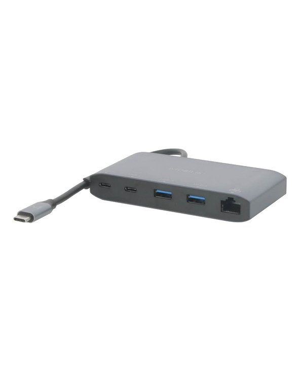 Mobilis 020027 station d'accueil Avec fil USB 3.2 Gen 1 (3.1 Gen 1) Type-C Gris