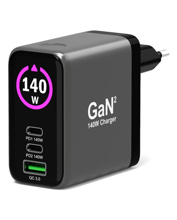 Port Designs 902140PEU chargeur d'appareils mobiles Universel Noir Secteur Charge rapide Intérieure