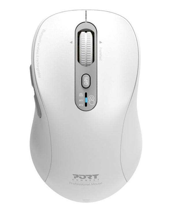 Port Designs 900707CW souris Maison Droitier RF sans fil + Bluetooth Optique 3200 DPI