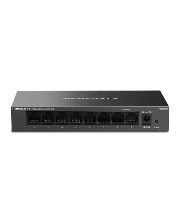 Mercusys MS108GS-M2 commutateur réseau Gigabit Ethernet (10/100/1000) Noir