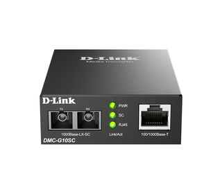 D-Link DMC-G10SC/E convertisseur de support réseau 1000 Mbit/s Monomode