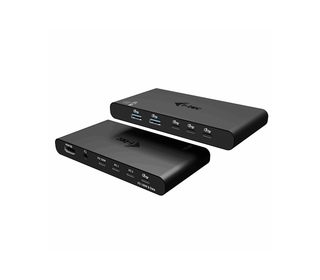 i-tec KVM Docking Station HDMI for 2 hosts, Power Delivery 2x 100W