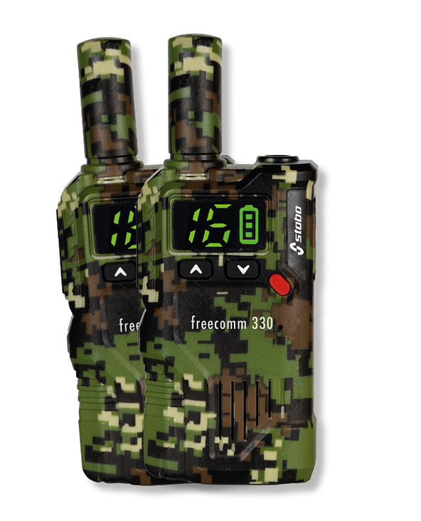 Stabo freecomm 330 radio bidirectionnelle 16 canaux Noir