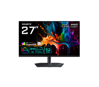 GIGABYTE MO27Q3 MONITEUR GAMING OLED 27” QHD - 2560 X 1440, 360HZ, 0.03MS, 250 CD/M², G-SYNC COMPATIBLE, FREESYNC PREMIUM PRO, D