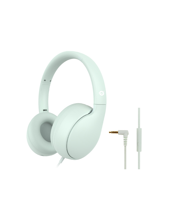 Conceptronic PARRIS04GT casque Avec fil Arceau Appels/Musique Vert clair