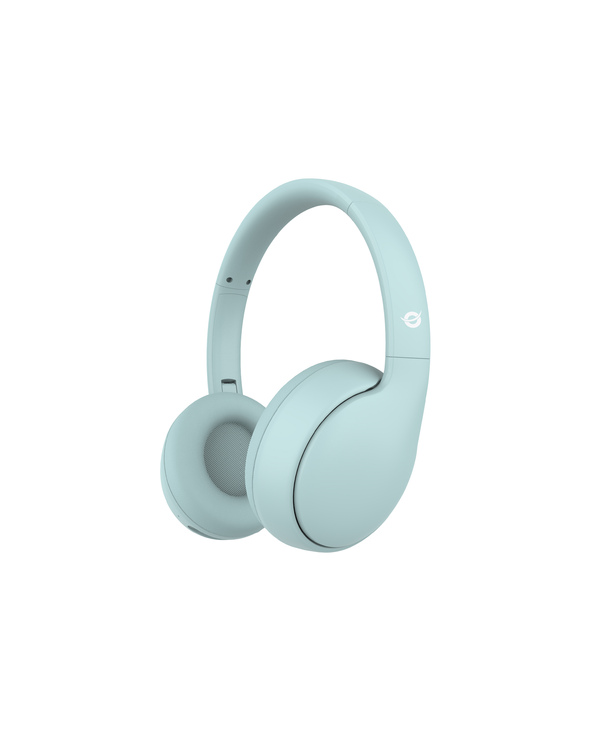 Conceptronic PARRIS04B casque Avec fil &sans fil Arceau Appels/Musique Bluetooth Bleu clair