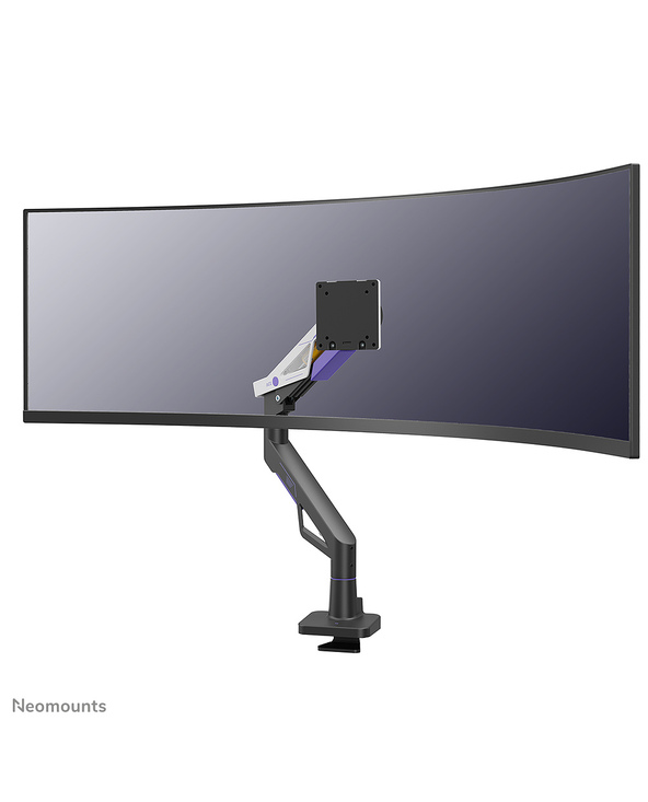 Neomounts DS70-256BL1 Support de écran à fixer gaming 24-57" - ressort à gaz - Topfix - arrêt à 180°