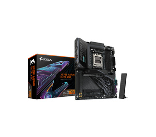 GIGABYTE X870E AORUS ELITE X3D Carte Mère – Prend en charge les processeurs AMD Ryzen 9000, VRM numérique 16+2+2 phases, jusqu’à