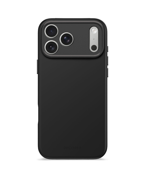 Decoded Silicone Backcover Apple iPhone 17 Pro Max Phantom Black coque de protection pour téléphones portables 17,5 cm (6.9") Ho