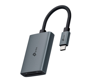 TP-Link UA440C lecteur de carte mémoire USB 3.2 Gen 1 (3.1 Gen 1) Type-C Gris