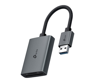 TP-Link UA430 lecteur de carte mémoire USB 3.2 Gen 1 (3.1 Gen 1) Type-C Gris