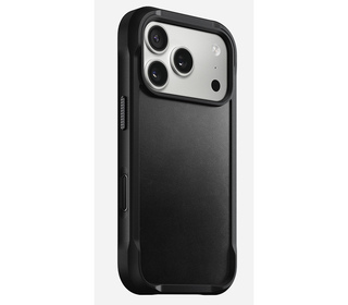 Nomad Rugged Leather Case coque de protection pour téléphones portables 16 cm (6.3") Housse Noir