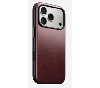 Nomad Modern Leather Case coque de protection pour téléphones portables 16 cm (6.3") Housse Bordeaux