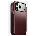 Nomad Modern Leather Folio coque de protection pour téléphones portables 16 cm (6.3") Housse Bourgogne