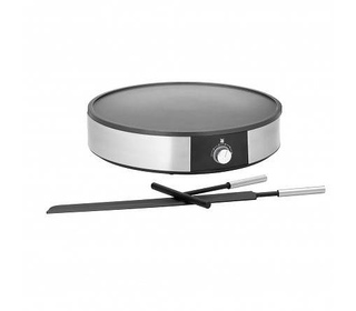 WMF Lono Creperie appareil à crêpes 1 crèpe(s) 1600 W Noir, Argent
