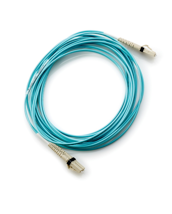 HPE LC to LC Multi-mode OM3 2-Fiber 1.0m 1-Pack Fiber Optic Cable