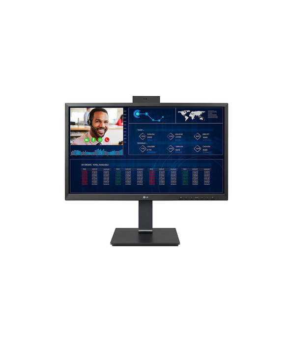 LG 24CQ651I-6P 24" CELERON 4 Blanc 16 Go