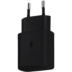 Samsung EP-TA800N Universel Noir Secteur Charge rapide Intérieure