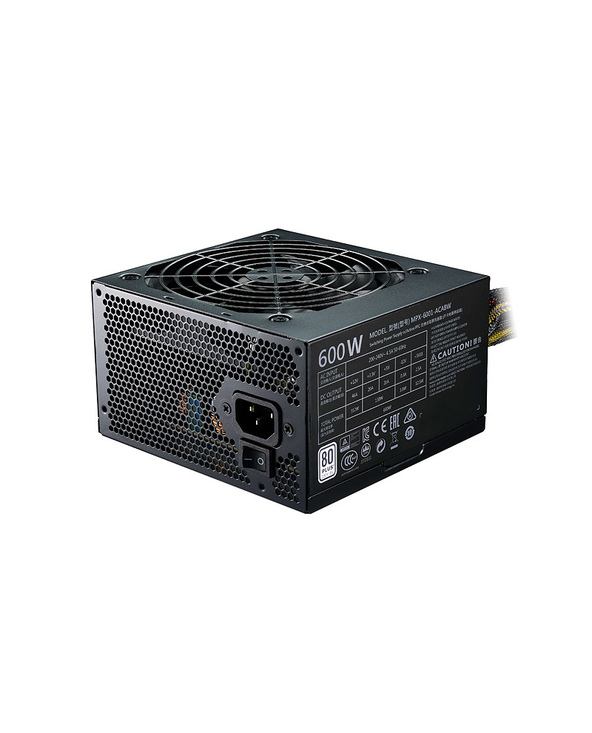 Cooler Master MASTERWATT LITE 600 W ATX 80 PLUS Non-modulaire PC