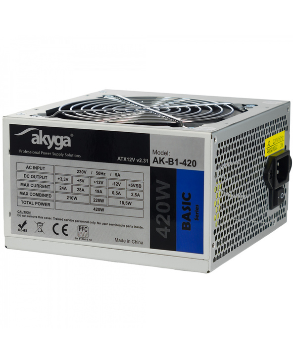 Akyga AK-B1-420 420 W ATX Non-modulaire PC