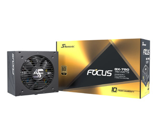 Seasonic Focus GX 750 W ATX 80 PLUS Gold Entièrement modulaire PC