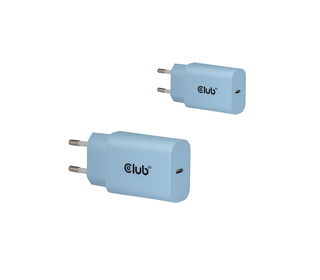 CLUB3D CAC-3022 chargeur d'appareils mobiles Smartphone, Universel Bleu Secteur Charge rapide Intérieure