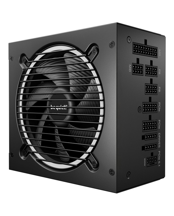 be quiet! PURE POWER 13 M 850 W | ALIMENTATION ATX 3.1, SEMI-PASSIVE, 80 PLUS GOLD 850 W 80 PLUS Gold Entièrement modulaire PC