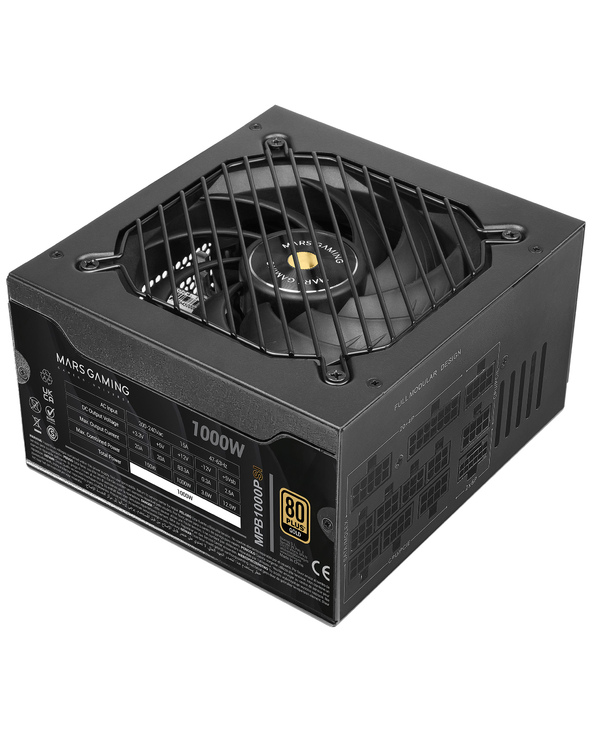 Mars Gaming MPB1000PSI 1000 W ATX 80 PLUS Gold Entièrement modulaire PC