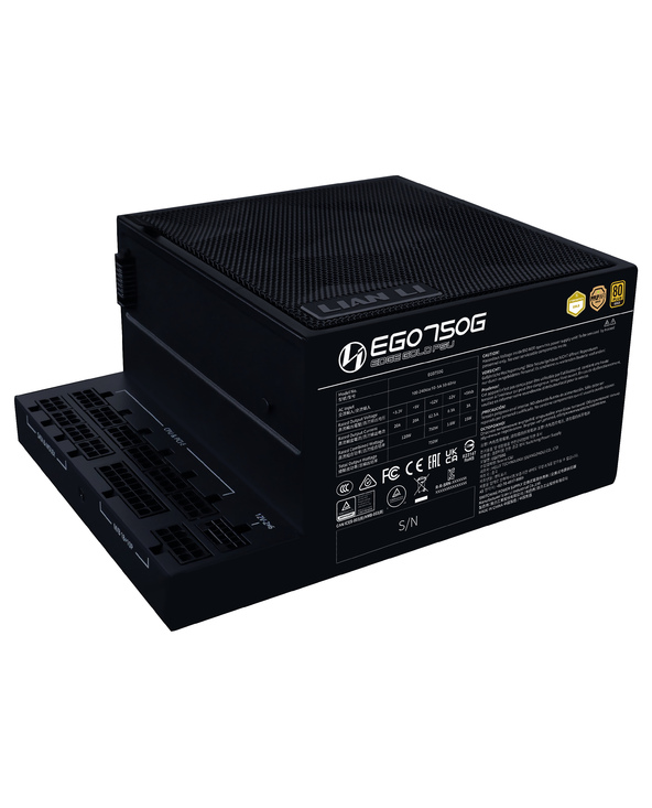 Lian Li EG0750G 750 W SFX 80 PLUS Gold Entièrement modulaire PC