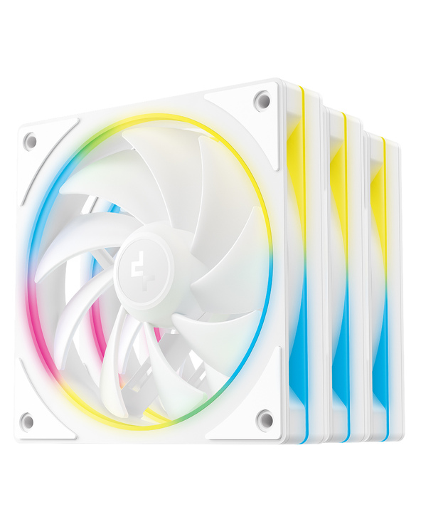DeepCool FL12 SE WH 3IN1 Boitier PC Ventilateur 12 cm Blanc