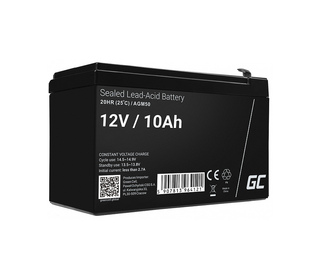 Green Cell AGM50 Batterie de l'onduleur VRLA AGM 12 V 10 Ah