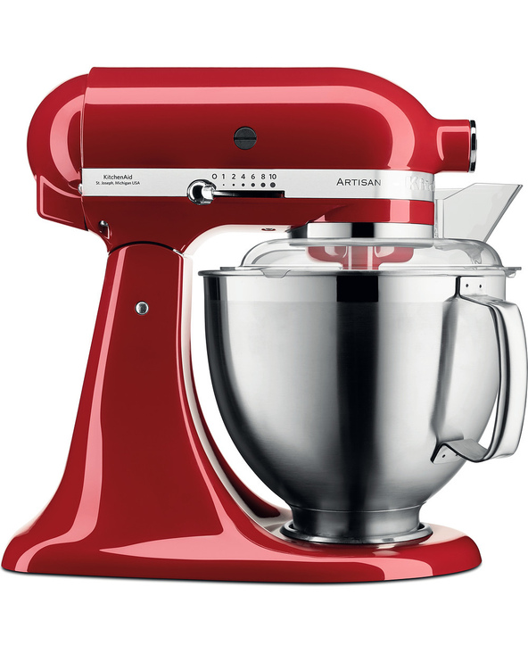 KitchenAid Artisan 5KSM185PS robot de cuisine 300 W 4,8 L Rouge