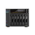 Asustor LOCKERSTOR 6 Gen3 (AS6806T) NAS Bureau AMD Ryzen V3C14 16 Go DDR5 ADM Noir