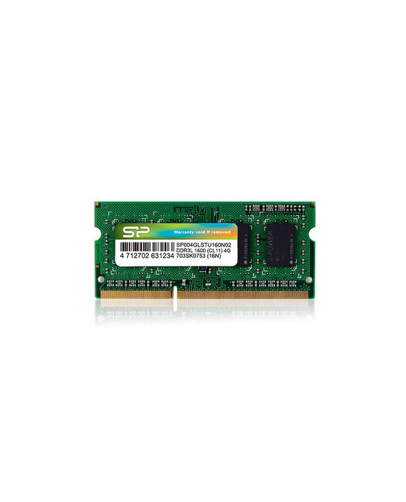 Silicon Power SP004GLSTU160N02 4 Go 1x4 Go DDR3L 204-pin SO-DIMM