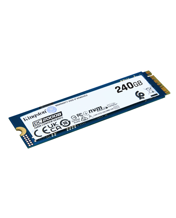 Kingston Technology 240G DC2000B PCIe 4.0 M.2 2280 Enterprise SSD (Sans radiateur de dissipation thermique)